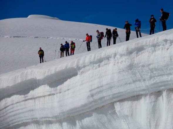 Trasa Haute Route w Alpach.